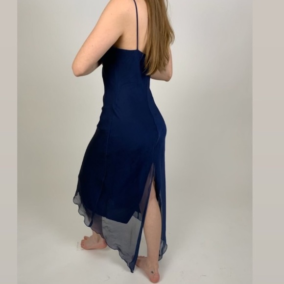 ❕SALE ❕ ✨ Vintage Formal Cowl Neck Dress ✨🤍 - Picture 2 of 7